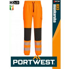   Portwest KX3 HVORANGE prémium flexi jogger deréknadrág - munkaruha
