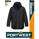 Portwest KX3 BLACK prémium technikai télikabát - munkaruha