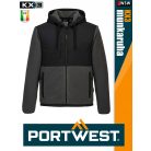 Portwest KX3 GREY prémium technikai softshell-polár kabát - munkaruha