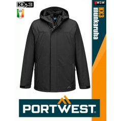 Portwest KX3 BLACK prémium technikai esőkabát - munkaruha
