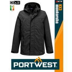   Portwest KX3 BLACK 3IN1 prémium technikai télikabát - munkaruha