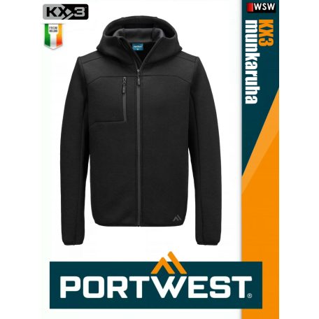 Portwest KX3 NAVY prémium technikai pulóver - munkaruha