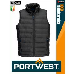   Portwest KX3 BLACK prémium technikai bélelt mellény - munkaruha