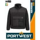 Portwest KX3 BLACK prémium technikai polárkabát - munkaruha