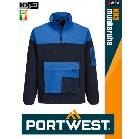 Portwest KX3 BLUE prémium technikai polárkabát - munkaruha