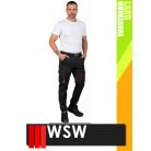WSW DIRECTO BLACKORANGE jogger technikai stretch derekas munkanadrág - munkaruha