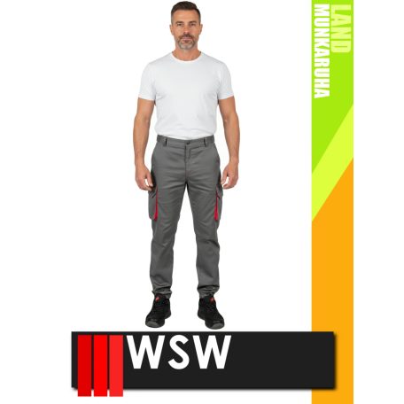 WSW DIRECTO GREYRED jogger technikai stretch derekas munkanadrág - munkaruha