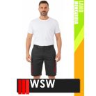 WSW DIRECTO BLACKRED technikai stretch rövidmunkanadrág - munkaruha