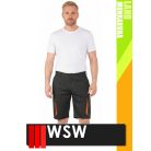 WSW DIRECTO BLACKORANGE technikai stretch rövidmunkanadrág - munkaruha