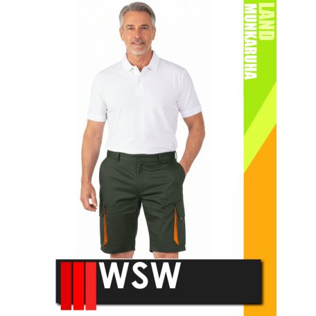WSW DIRECTO OLIVE technikai stretch rövidmunkanadrág - munkaruha