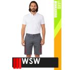 WSW DIRECTO GREYRED technikai stretch rövidmunkanadrág - munkaruha