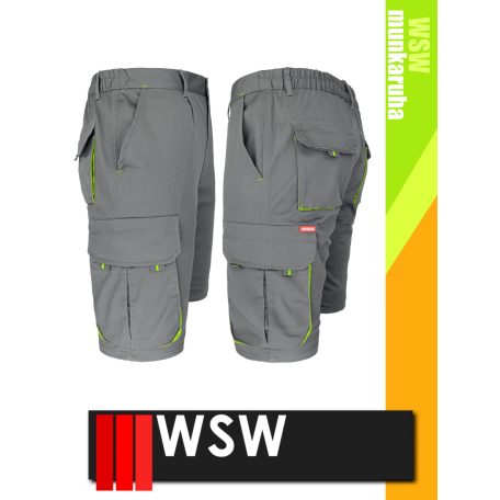 WSW DIRECTO GREYYELLOW technikai stretch rövidmunkanadrág - munkaruha