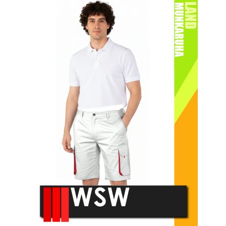 WSW DIRECTO WHITERED technikai stretch rövidmunkanadrág - munkaruha