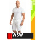 WSW DIRECTO WHITEBLUE technikai stretch rövidmunkanadrág - munkaruha