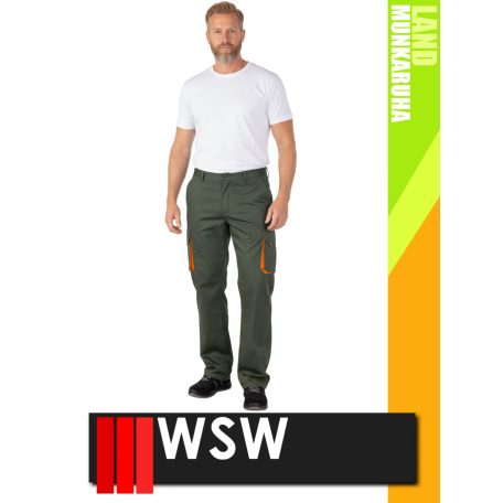 WSW DIRECTO OLIVE technikai stretch derekas munkanadrág - munkaruha