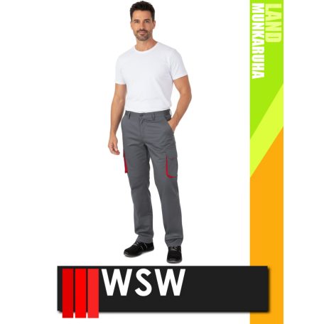 WSW DIRECTO GREYRED technikai stretch derekas munkanadrág - munkaruha