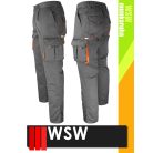 WSW DIRECTO GREYORANGE technikai stretch derekas munkanadrág - munkaruha