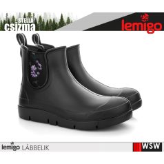   Lemigo STELLA BLACK technikai középszszárú könnyített eva -30C-ig bélelt női munkacsizma - munkabakancs
