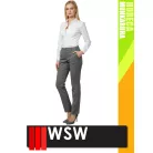 WSW HORECA GREY LENTO technikai női felszolgáló nadrág - munkaruha