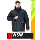 WSW ASTRAL technikai bélelt téli hosszú munkakabát - munkaruha