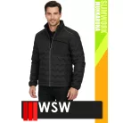 WSW SLIMWORK BLACK DISON technikai rugalmas átmeneti kabát - munkaruha