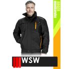 WSW ABANICO BLACKHV DUBLIN technikai téli bélelt munkakabát - munkaruha