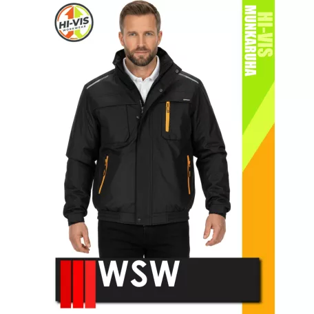 WSW BLACKHVY DUBLIN technikai téli bélelt munkakabát - munkaruha