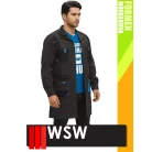 WSW FORMEN ANTHRACITEBLUE technikai kevertszálas köpeny - munkaruha