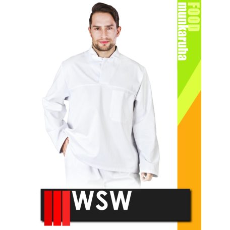 WSW FOOD WHITE technikai élelmiszeripari kabát - munkaruha