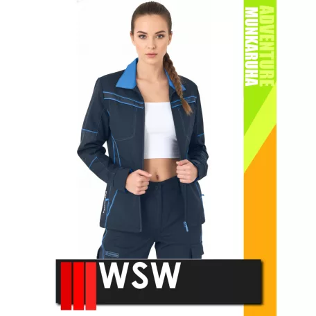 WSW FORWOMEN NAVY technikai könnyített kabát - munkaruha