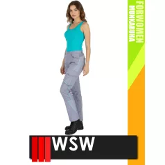  WSW FORWOMEN GREYMINT technikai könnyített deréknadrág - munkaruha