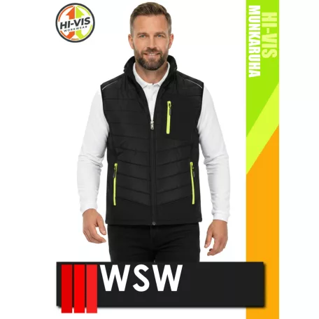 WSW BLACKHVY GRANDE technikai bélelt átmeneti mellény - munkaruha