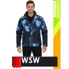WSW SLIMWORK NAVY HAGA technikai rugalmas softshell kabát - munkaruha
