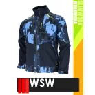 WSW SLIMWORK NAVY HAGA technikai rugalmas softshell kabát - munkaruha