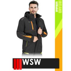   WSW IRELAND technikai bélelt téli softshell munkakabát - munkaruha