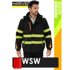   WSW HARVER COOL BLACKHV IRICO technikai prémium softshell bélelt munkakabát - munkaruha