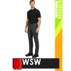   WSW SLIMWORK ANTHRACITE KAYMAN technikai rugalmas deréknadrág - munkaruha