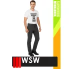 WSW SLIMWORK ANTHRACITE KAYMAN technikai rugalmas deréknadrág - munkaruha