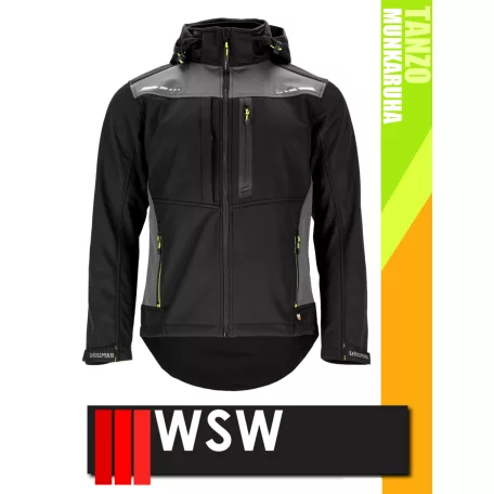 WSW BLACKHVY LARVIK technikai softshell munkakabát - munkaruha