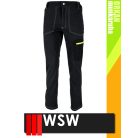 WSW ORKAN BLACK technikai softshell deréknadrág - munkaruha