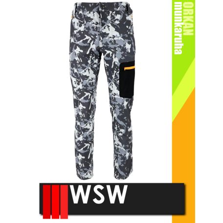 WSW ORKAN CAMO technikai softshell deréknadrág - munkaruha