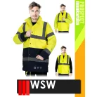 WSW YELLOW PROSPECT 4IN1 technikai bélelt láthatósági télikabát - munkaruha