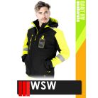 WSW RAUT BLACKHV technikai softshell átmeneti stretch munkakabát - munkaruha