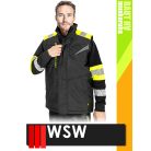 WSW RAUT BLACKHV technikai hasadásmentes bélelt mellény - munkaruha