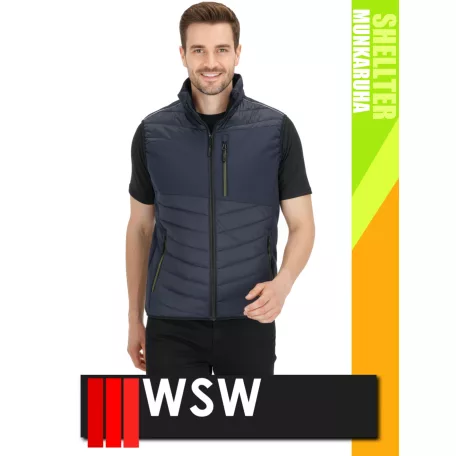 WSW SLIMWORK NAVY SHELLTER technikai rugalmas átmeneti kabát - munkaruha