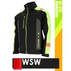 WSW BLACKHVOY SHERO technikai cippzáros softshell kabát - munkaruha
