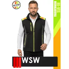   WSW BLACKHVOY SHERO technikai cippzáros softshell mellény - munkaruha