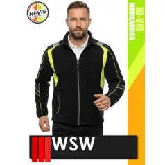   WSW BLACKHVY TAYGER technikai polár-softshell munkakabát - munkaruha
