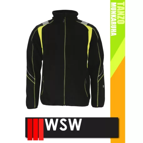 WSW BLACKHVY TAYGER technikai polár-softshell munkakabát - munkaruha