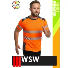 WSW ORANGE VIS technikai stretch póló - munkaruha